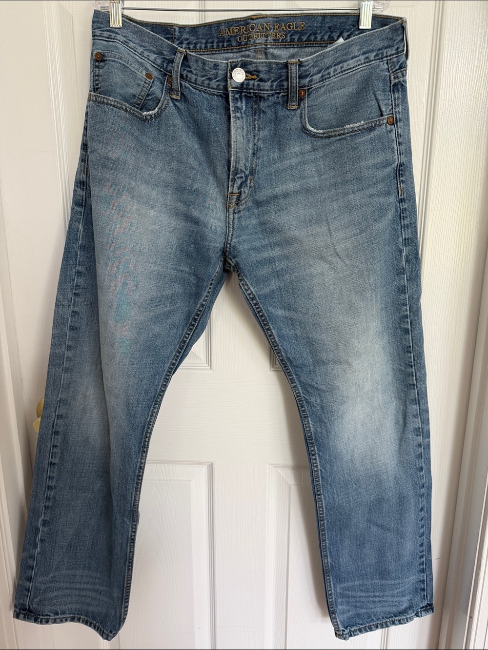 American Eagle Outfitters Light Wash Men's Straight Jeans